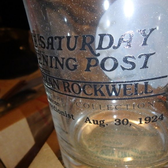 The Accordionist by Norman Rockwell Saturday Evening Post Aug 30 1924  Glass #46 - Picture 3 of 4